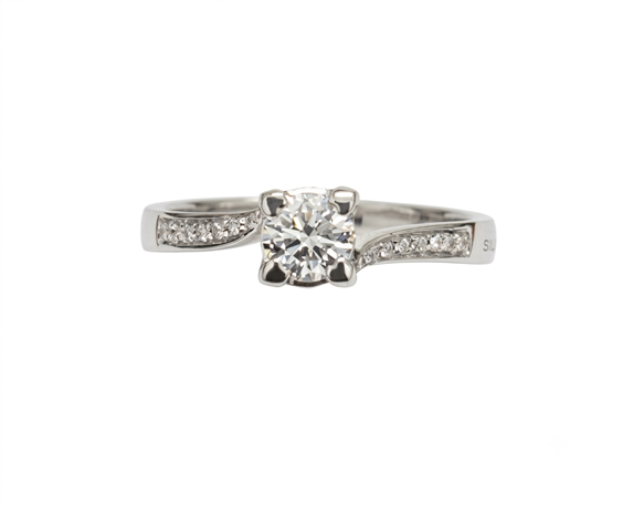 Anillo Salvini Mujer in Oro blanco Diamante 0.51 Ct 81114457 - 81114457